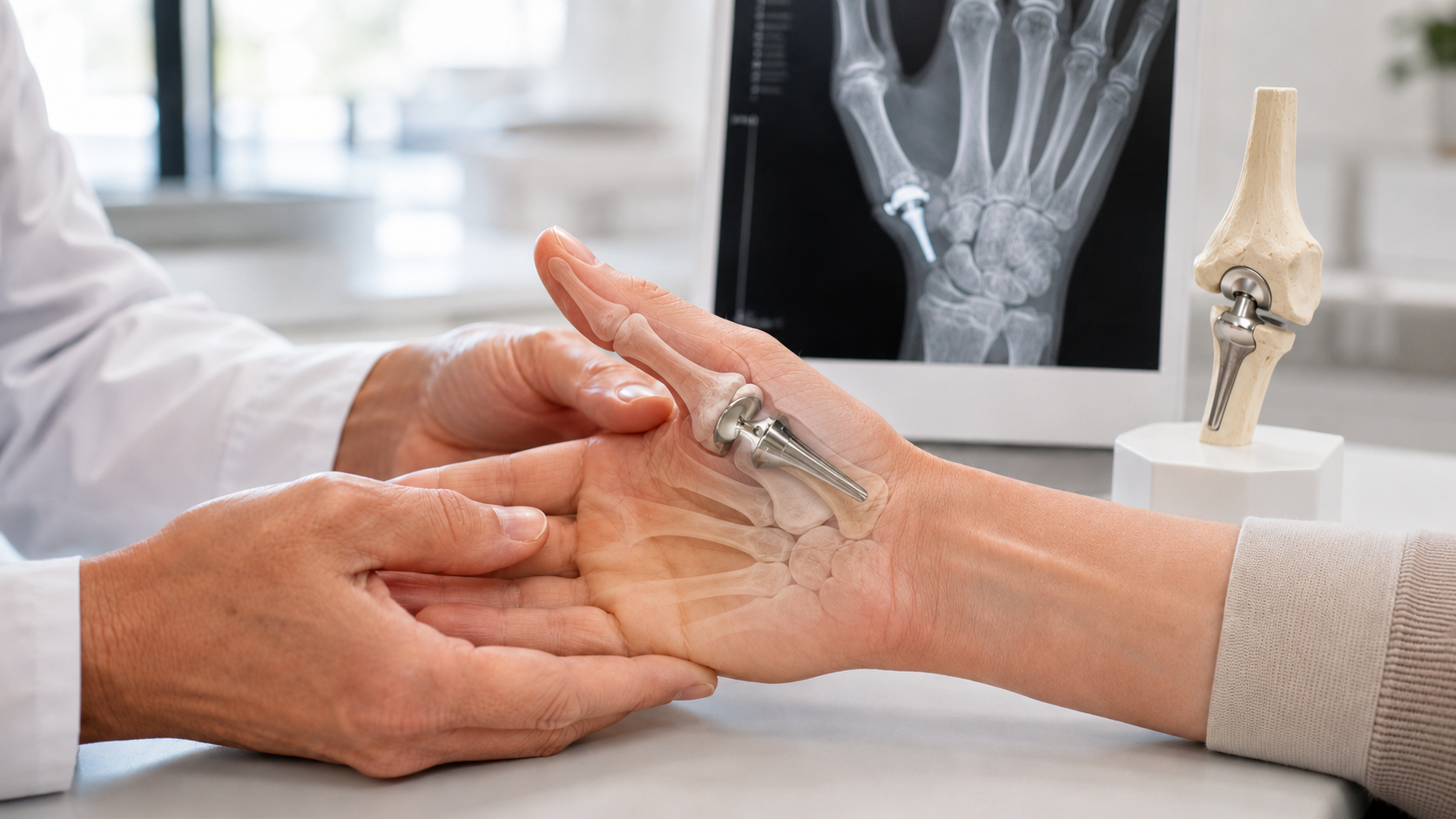 Handchirurgische Untersuchung in der Chirurgischen Gemeinschaftspraxis Passau
